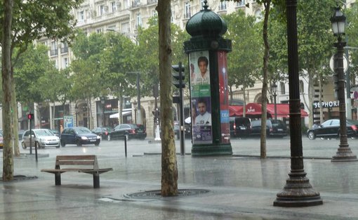 Is Paris more Beautiful in the Rain?