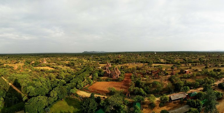 View from Nan Myint Tower