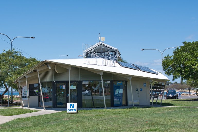 Your first stop should be the Information Centre at Pelican Park