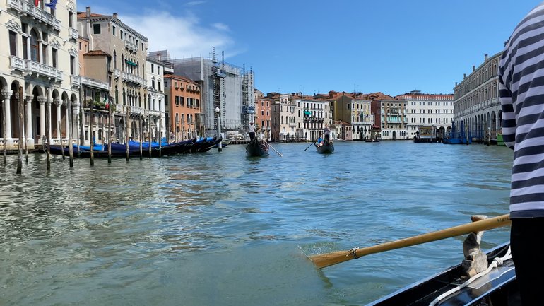 The Grand Canal - From a Gondola