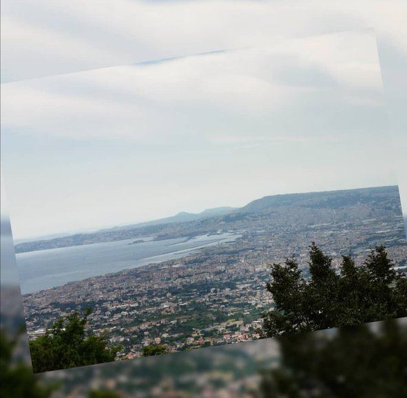 Gulf of Naples from Mt Vesuviuis