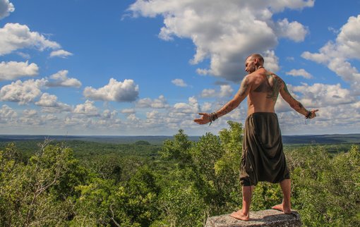 El Mirador, the Lost Mayan City in the Guatemalan jungle