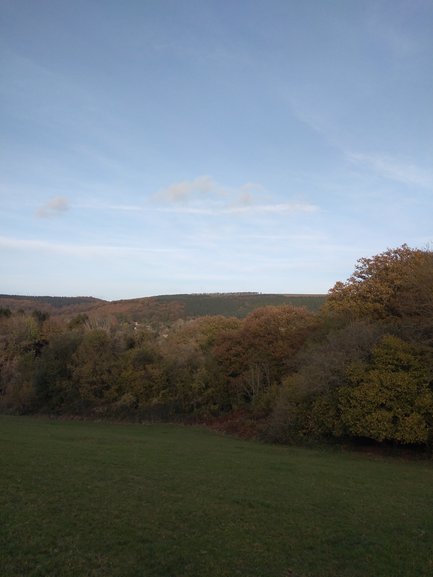 The countryside in The Cotswolds.