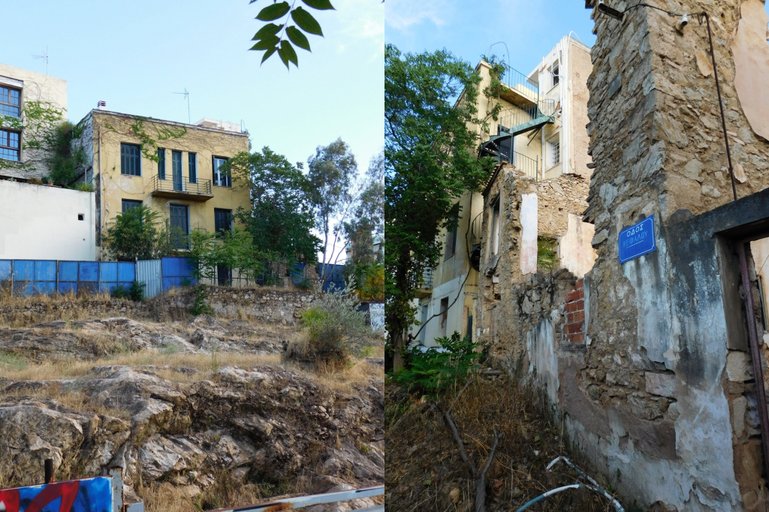 Temple of Artemis and the half-ruined houses