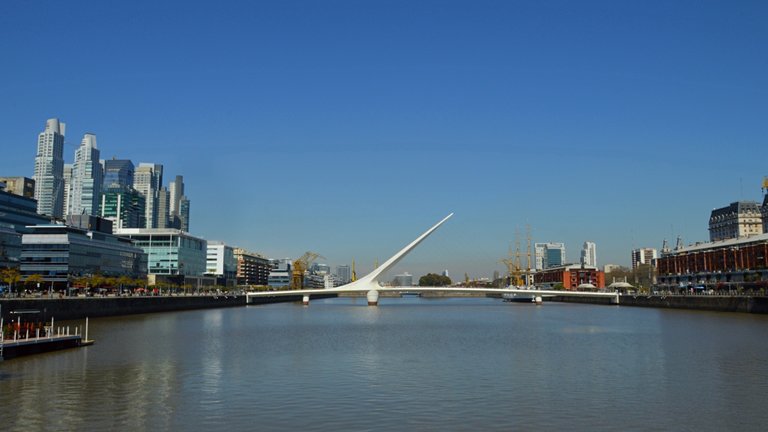 Puente de la Mujer in Buenos Aires