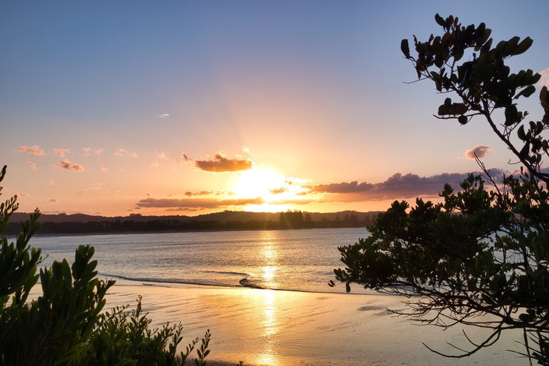 Sunsets and sunrises are the best at Byron Bay