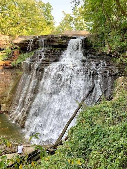 Brandywine Falls in Cuyahoga Valley National Park