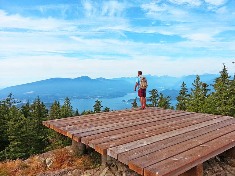 Mount Gardner summit