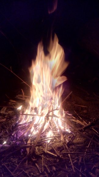 Fire at our Camp