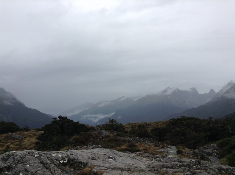 Key Alpine Summit of the Routeburn Track