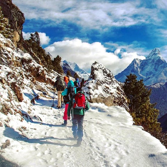 Trekking in the Himalayas