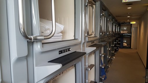 Japan's Capsule Hotels