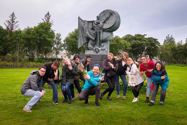 Icelandic Mythical Walk in Action