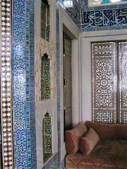 Inside the Topkapi Palace