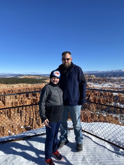 Inspiration Point at Bryce Canyon National Park