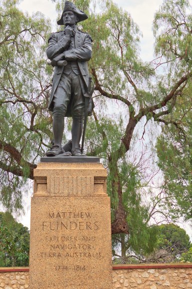 Famous explorer Matthew Flinders, who charted much of the Australian coastline