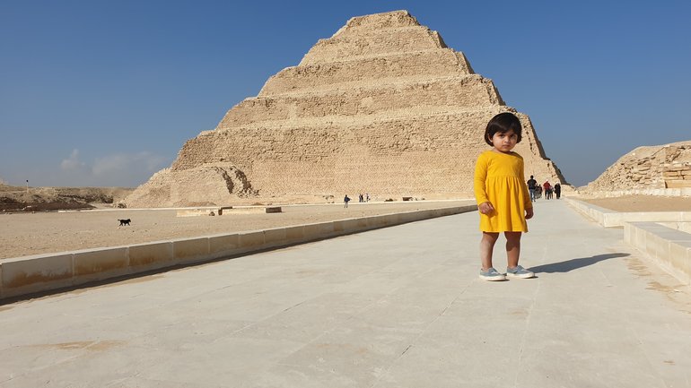 Saqqara step pyramid