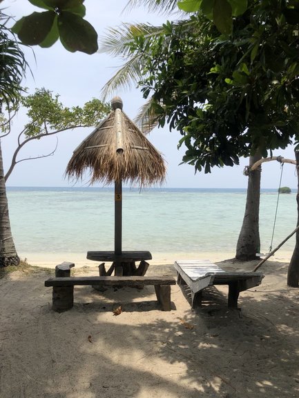 Beach on  Tidung Island