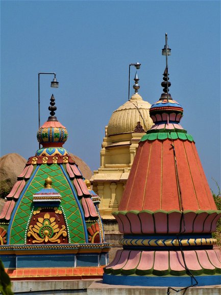 Colourful Temple Topts
