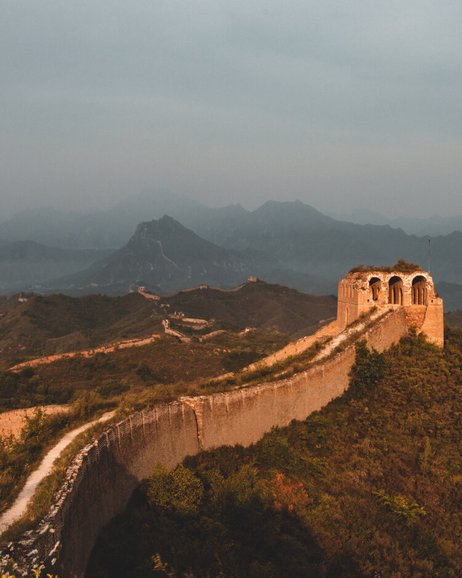 The great wall of China