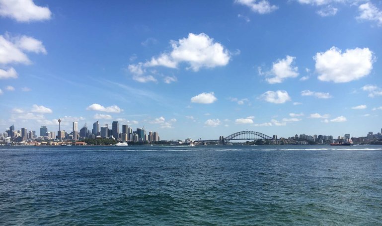 Views from the ferry to Manly