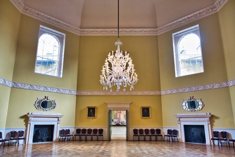 The substantial assembly rooms where you can imagine the parties dancing the nights away