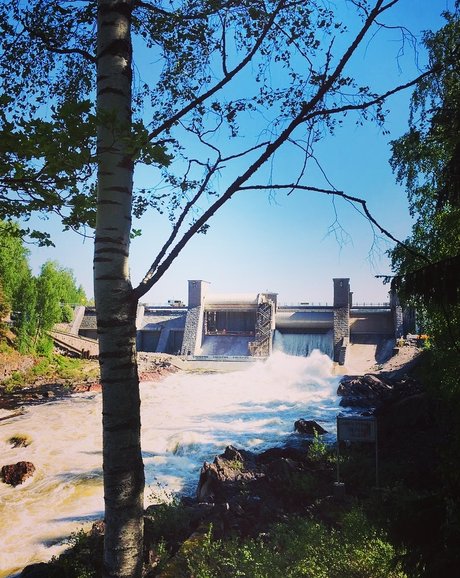 Imatrankoski rapids, picture by Carita Honkanen