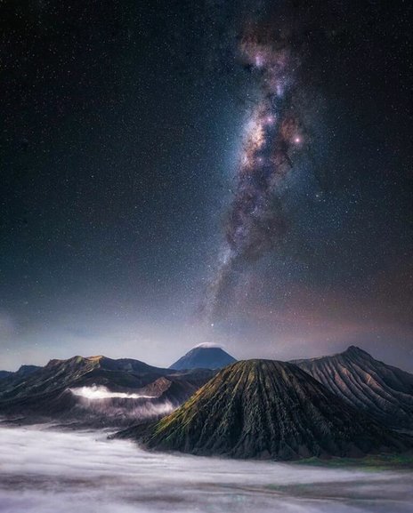 Milky Way, souce bromojavatravel