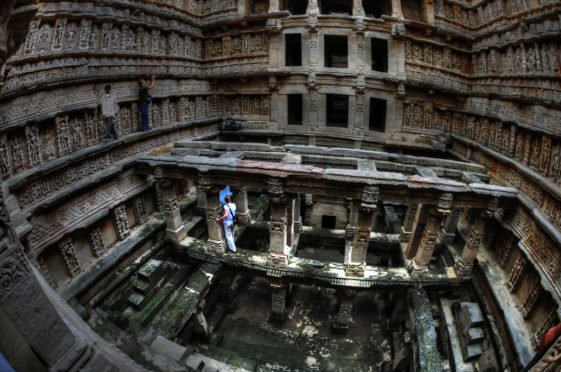 Rani ki vav, the most famous stepwell of India is situated in the town of Patan in Gujarat.