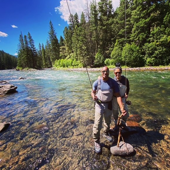 The sweet feeling of success (when you actually catch some fish!)