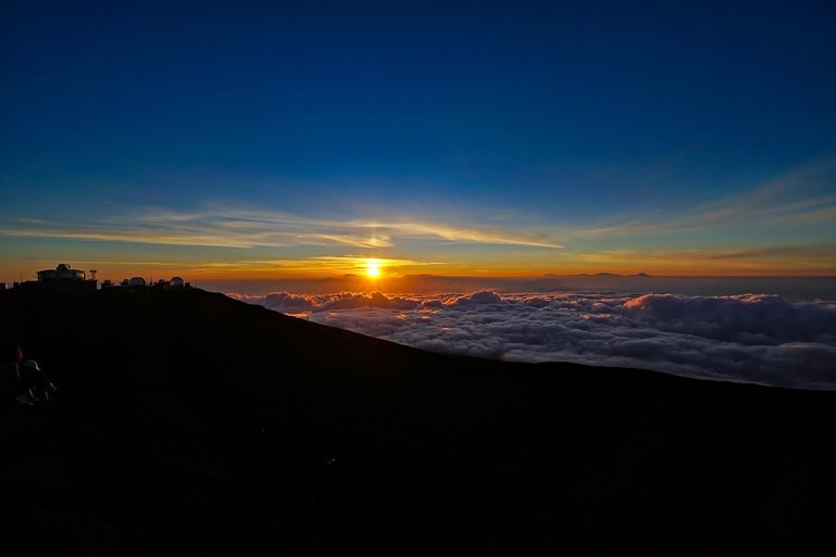 Sunset at Haleakala National Park