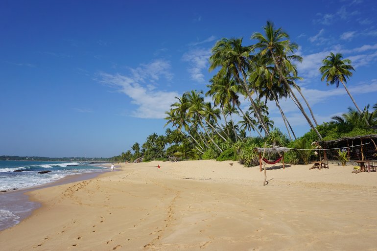 Beach in Tangalle