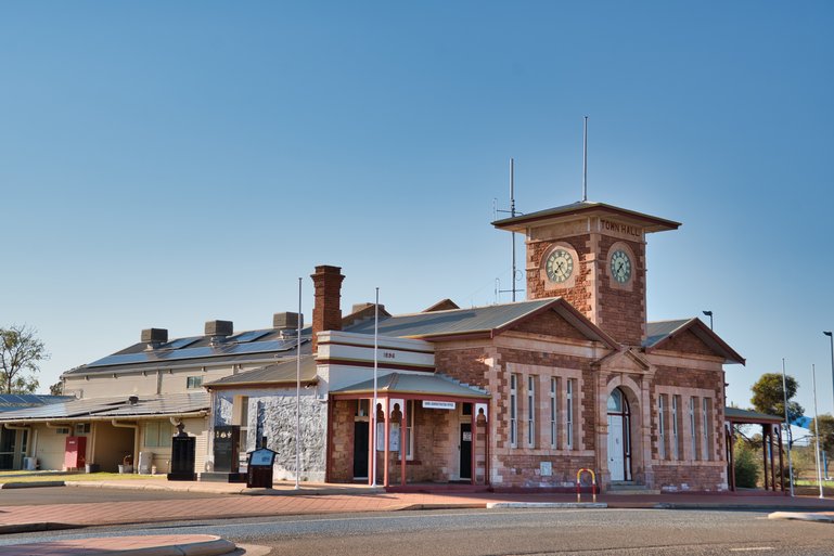 Council Building Menzies. 