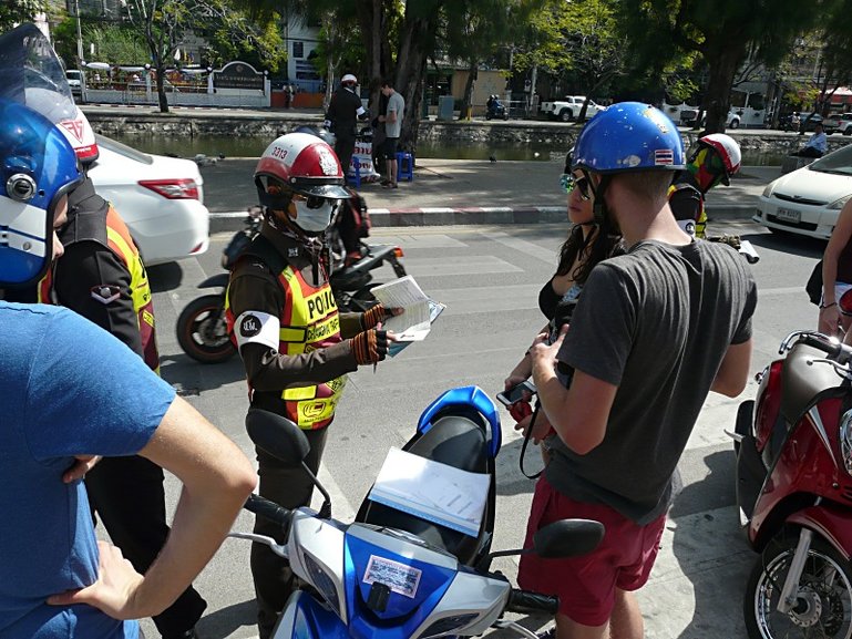 Police checkpoint