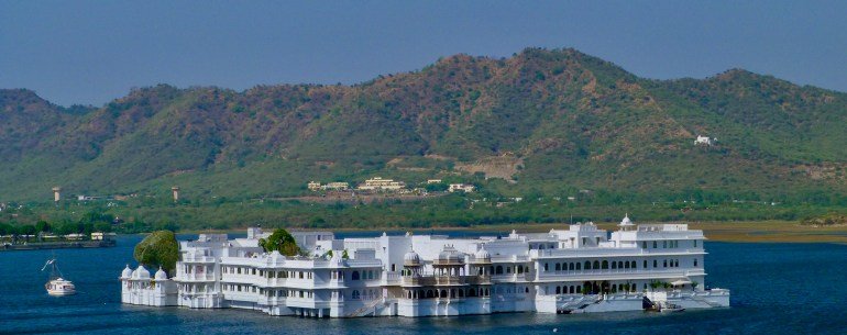 Taj Palace Hotel on Lake Pichola