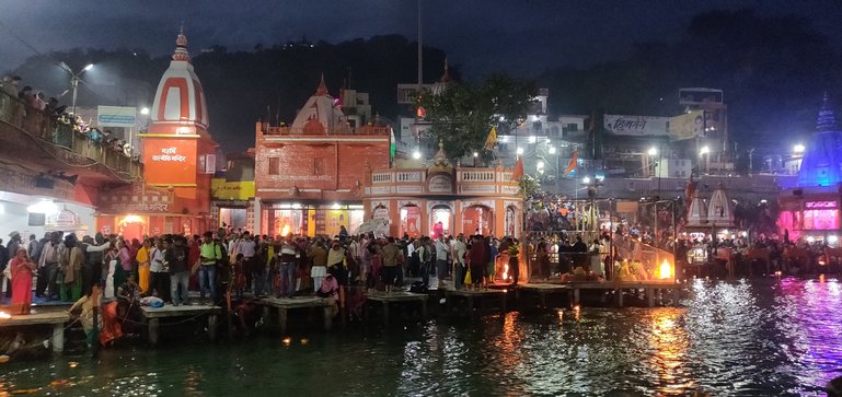 Haridwar in the evening...