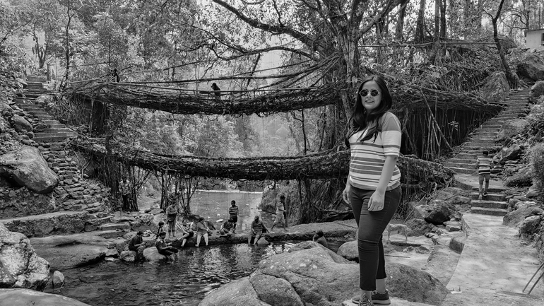 Double Decker Root Bridge in Meghalaya...