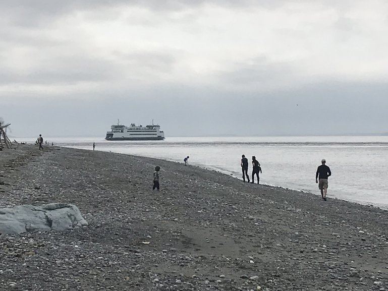 Beach at Fort Casey