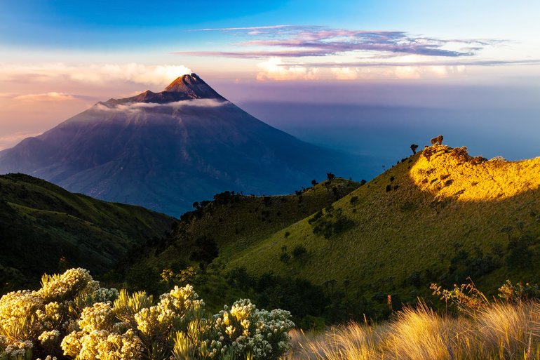 Mount Merapi, Central Java, Indonesia