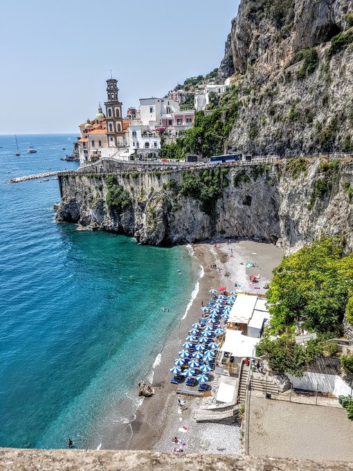 A Hidden Treasure, Castiglione Beach on The Amalfi Coast, Italy