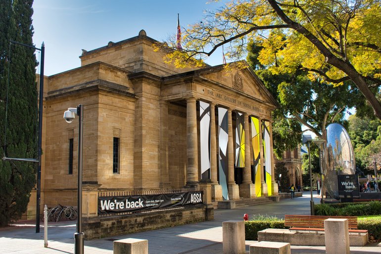 More architecture this time featuring the Art Gallery of South Australia