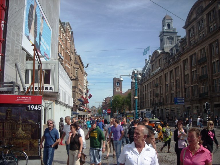 The streets of Amsterdam, August 2009