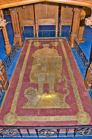 The last resting place of Robert the Bruce