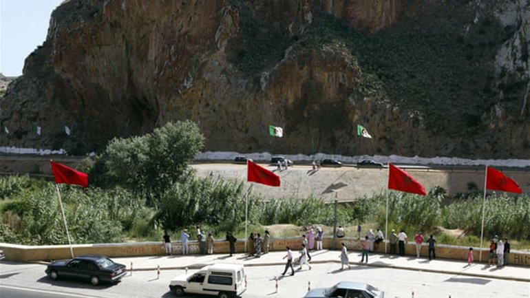 The Morocco-Algeria border