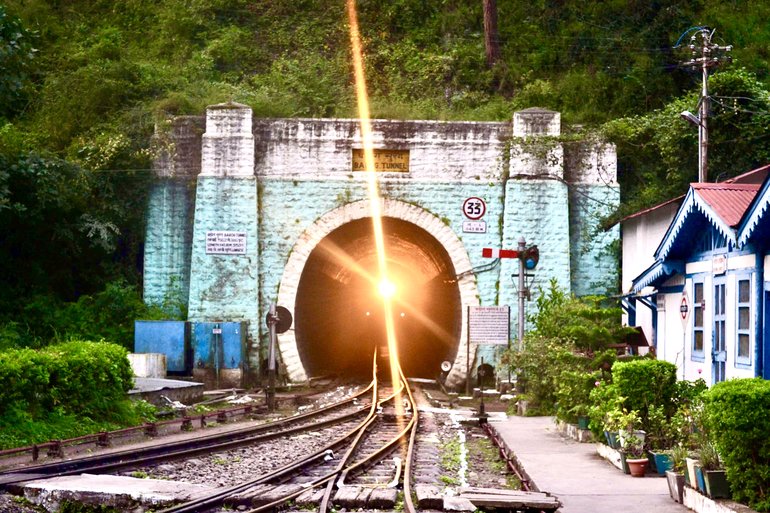 Tunnel with Train