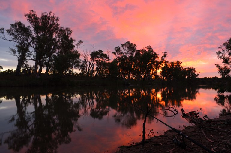 One of the amazing sunsets you may see.