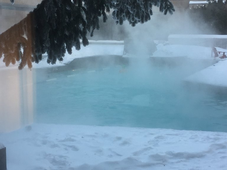 Swimming in Sub-Zero Montreal