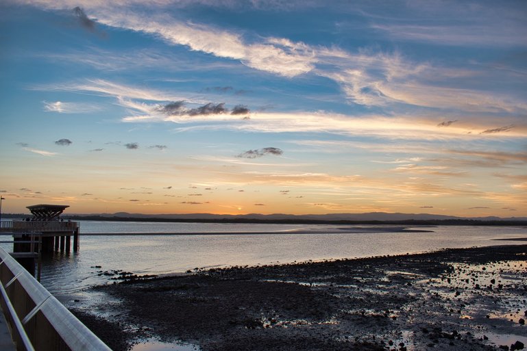 Watch the sunset from the old Hornibrook Bridge at Clontarf