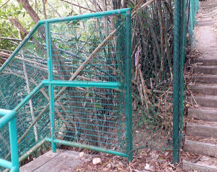 Leading up to Wong Chuk Hang Rock Craving (left turn)