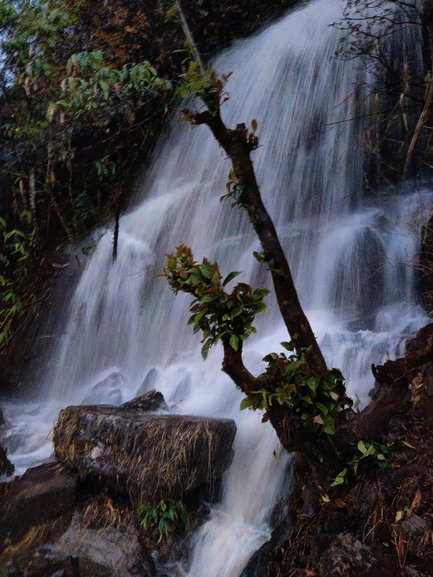 In Rainy Season,You can see waterfall everywhere in Meghalaya